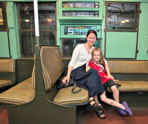 The Transit Museum's vintage fleet appeal to all ages. Photo courtesy the museum.