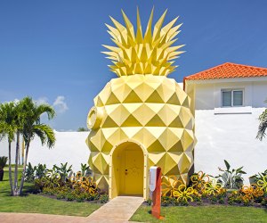 SpongeBob fans will go nuts for this pineapple-themed suite. Photo courtesy of Nickelodeon Hotels & Resorts Punta Cana