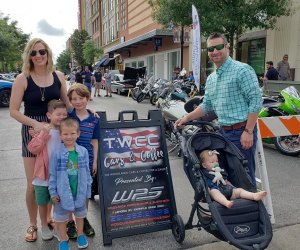 Families can spend Sunday morning checking out all sorts of cars and enjoying coffee at The Woodlands Car Club Cars & Coffee For a Cause. Photo courtesy of Dana Pritchard, Woodlands Performance & Suspension.