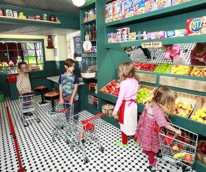 Hit the supermarket at the imaginative Twinkle play space in Williamsburg. Photo courtesy of the venue