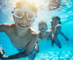 Enjoy time in the pool at a Broward County summer camp.