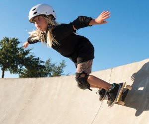 Buffalo Bayou Park, located in the heart of Houston, is home to one of the biggest skate parks in the country.