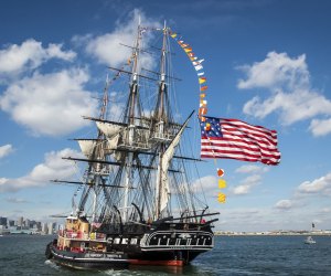 The USS Constitution has become a symbol of Boston–and of American resilience. Photo courtesy of the USS Constitution Museum