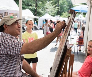 Virginia-Highland Summerfest, September 25-26, features KidsFest-- an area of games, crafts, and activities for kids. Photo by Nic Huey, courtesy Summerfest and Launch Atlanta