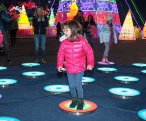 Hop on the light-up dance floor at the Vernon Lights Festival this weekend. Photo courtesy of the festival