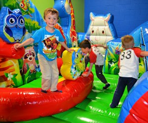 Safari Nation Indoor Playground, Best Kids Birthday Party Places, Inflatable Plac…