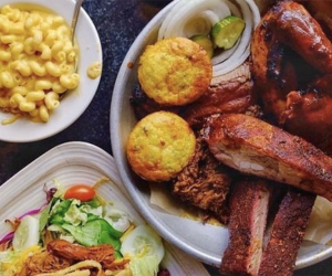 Barbecue and all the fixings are on the menu at Virgils Real Barbecue in Times Square