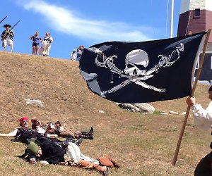 Catch Kings of the Coast Pirate shows all weekend at the Montauk Lighthouse celebration. Photo courtesy of the Montauk Lighthouse