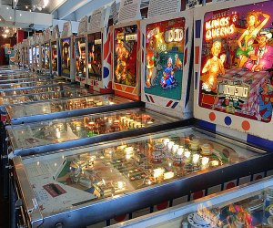Asbury Park with Kids Silverball Arcade