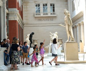 Visiting The Metropolitan Museum with Kids: The Sculpture Gardens
