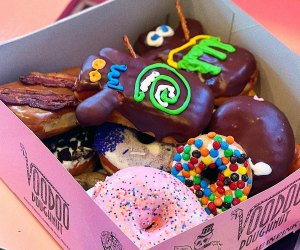 You have to try a crazy Voodoo donuts!