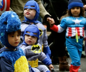 Trick or treat in NYC Greenwich Village