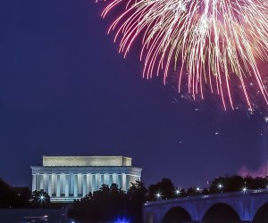 See the iconic DC fireworks this 4th of July. Photo courtesy of washington.org