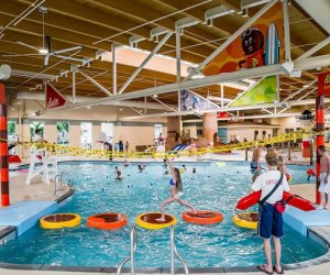 The Hershey Lodge offers overnight accommodations and a water park during a family-friendly weekend getaway near NYC