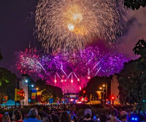 The Wawa Welcome America Party on the Parkway and Fireworks Spectacular is back this summer! Photo courtesy of the event