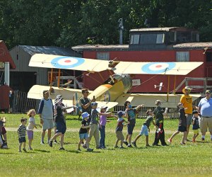 Learn about aviation at the Kids Fly Weekend at the Old Rhinebeck Aerodrome. Photo courtesy of the aerodrome  