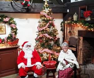 See Santa and Mrs. Claus at Monroe's Christmas in the Village. Photo courtesy of the event