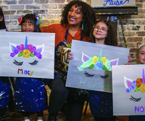 Muse Paint Bar Best Fun Restaurants for Kids' Birthdays in Westchester