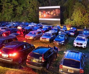 Movies, campouts, and plenty of amenities await at Four Brothers Drive-In in Amenia. Photo courtesy of the theater