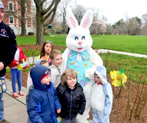 Search for 6,000 treat-filled Easter eggs during a free community egg hunt at The Osborn. Photo courtesy of the event