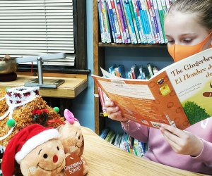 Create your own ornament at the Yonkers Library. Photo courtesy of the Yonkers Library