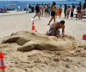 Dig into the Sand Art Competition in New Rochelle competition. Photo courtesy of the event