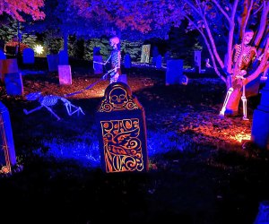 Marvel at thousands of hand-carved jack-o-lanterns at Bethel's Peace, Love and Pumpkins. Photo courtesy of Bethel Woods Center for the Arts 