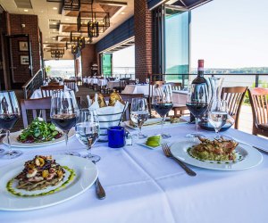 Enjoy a Mother's Day brunch on the Newburgh waterfront at Blu Pointe. Photo courtesy of the restaurant