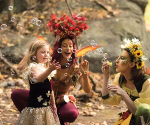 Travel back in time to Elizabethan England and enjoy 30 acres of games, rides, arts, crafts, and food at the New York Renaissance Faire. Photo courtesy of the event