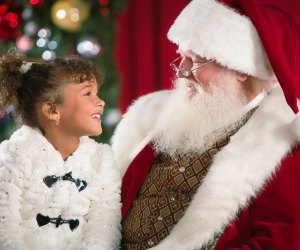 Visit and pose with Santa, ice skate, ride the electric train, and more at Cross County Shopping Center. Photo courtesy of the center