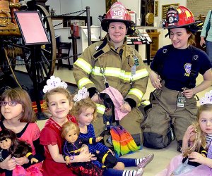 Get dressed in your best for the The Princess & Protector Tea Party at the FASNY Museum of Firefighting. Photo courtesy of the museum
