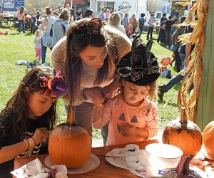 An annual Columbus Day tradition, the Pine Island Pumpkinfest, features tons of kid-friendly activities. Photo courtesy of Pine Island Chamber of Commerce