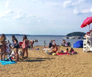 Things to do in Saratoga Springs with kids: Brown's Beach in Saratoga Springs.