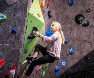 Your kids can climb the walls (literally) at The Cliffs at Valhalla. Photo courtesy of The Cliffs