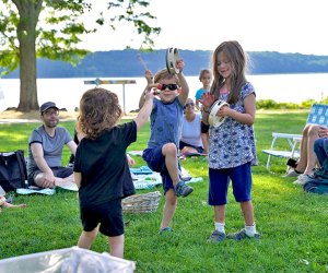 Shake a leg to free summer concerts for kids at Dobbs Ferry Waterfront Park. Photo courtesy of  Jazz Forum Arts