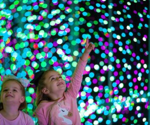 The Wonderland of Lights drive-thru holiday light experience returns to the Dutchess County Fairgrounds in Rhinebeck. Photo courtesy of the event 