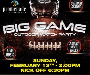 Free Big Game Watch Party Happening This Sunday at Sunset Walk