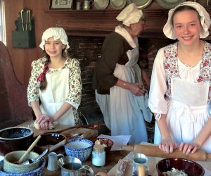 Learn about Colonial holiday food traditions. Photo courtesy of the Welles Shipman Ward House 