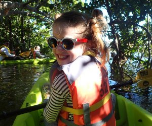 Kayaking is one of the many outdoor activities available at John D. MacArthur Beach State Park.