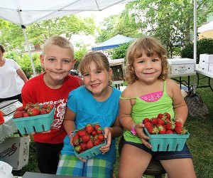 Get your fill of Jersey-fresh berries at the West Cape May Strawberry Festival. Photo courtesy of Exit Zero