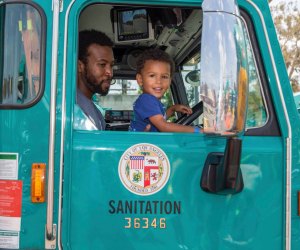 Beep Beep! It's West LA Yard Open House time. Photo courtesy of Los Angeles Sanitation & Environment