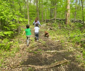 Little ones love to stretch their legs on the trails and explore nature all around. Photo by Sara M.