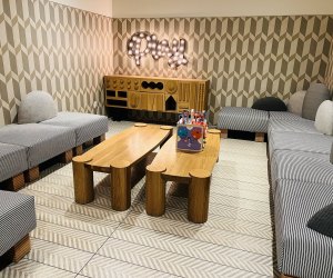 Westfield Century City Mall in Los Angeles: Family Lounge
