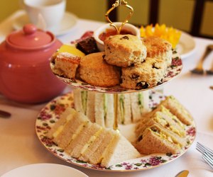 Enjoy tea and scones during a Mother's Day brunch at Mulberry House