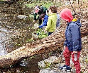 At Westmoreland Sanctuary Nature Center, kids lead the way in directing how each camp day is spend. Photo courtesy of the venue