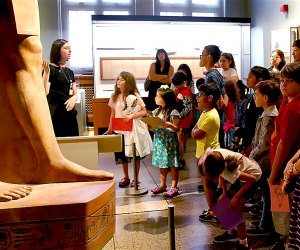 What makes King Tut so famous? Explore his life and the artifacts he left behind in the interactive, drop-in program What's Up King Tut. Photo courtesy of the museum