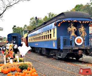 Join in the Halloween fun at the Whippany Railway Museum onboard "The Pumpkin Patch Train". Photo courtesy of the Whippany Railway Museum 