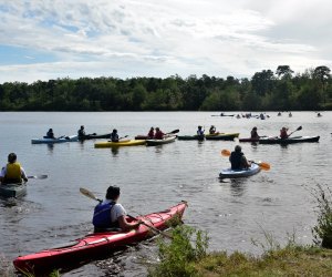 Go kayaking, fishing, rock climbing, and more at the WILD Outdoor Expo. Photo courtesy of the event