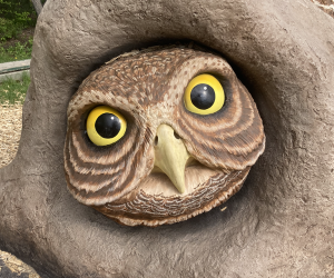 Wildlife Rescue comes to the Zoo with larger-than-life climbable sculptures.