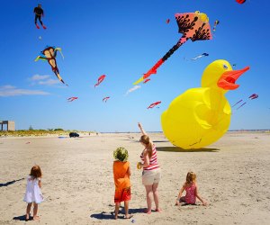 Keep your eye on the sky at the Wildwoods International Kite Festival. Photo courtesy of the festival